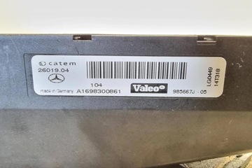 CHLADIČ ELEKTRICKÉ RADIÁTORU MERCEDES-BENZ M (W166) A1698300861 3.0L