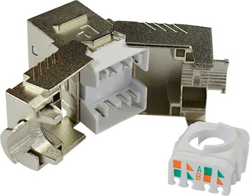 PANDUIT Keystone RJ45 кат.6A 10 Гбит/с KJS6X88TC
