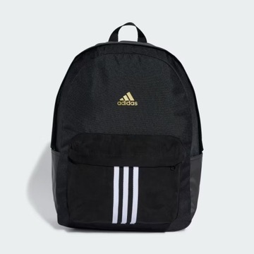 Adidas Plecak Sportowy Z Trzema Paskami Czarny JF0799