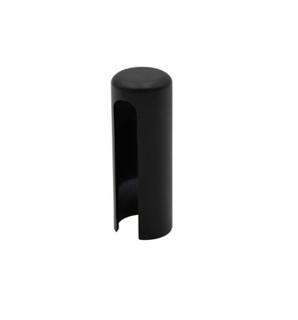 nasadka na zawiasy 14 mm czarny mat