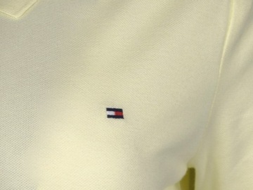 TOMMY HILFIGER polo damskie, żółte, L