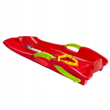 Санки Hornet Бобслейная горка HORNET с тормозами Красные сани