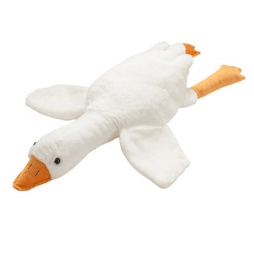 MASKOTKA PLUSZAK GĘŚ PIPA PRZYTULANKA KACZKA PODUSZKA ZABAWKA GĄSKA 90 CM