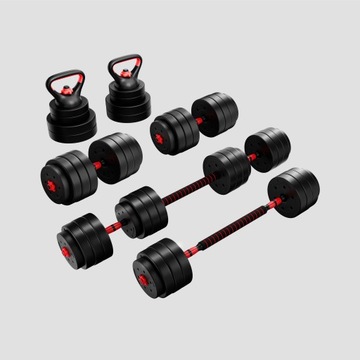 Набор РЕГУЛИРУЕМЫХ гантелей Lion 45 Bituminous Dumbbells