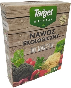 NAWÓZ DO WARZYW EKOLOGICZNY TARGET 1kg
