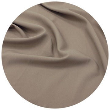 MATOWY MATERIAŁ TKANINA NA ZASŁONY 150 cm beż