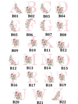 Набор из 3 постеров А3 30х40см + рамки Триптих Буква Название Цветы Балет