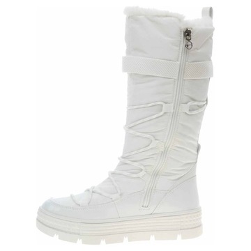 Śniegowce damskie Tamaris 1-26657-41 white 42