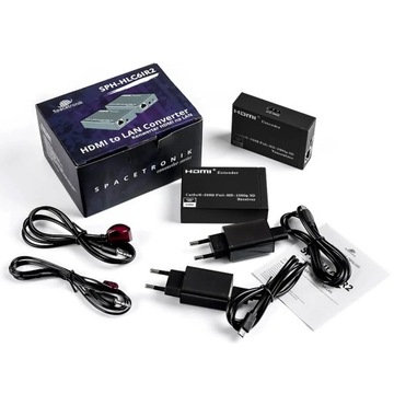 KONWERTER HDMI-LAN, SKRĘTKA SPACETRONIC SPH-HLC6IR2