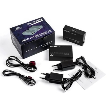 КОНВЕРТЕР HDMI-LAN, ВИТАЯ ПАРА SPACETRONIC SPH-HLC6IR2