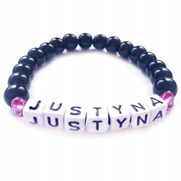 Браслет из бисера Frozen Charms черный