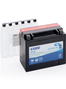 Akumulator motocyklow Exide ETX20H-BS, YTX20H-BS
