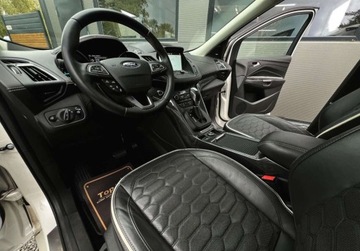 Ford Kuga II SUV Facelifting 2.0 TDCi 180KM 2017 Ford Kuga II VIGNALE AUTOMAT gwarancja bezwypadkowa zarejestrowa 4x4, zdjęcie 18