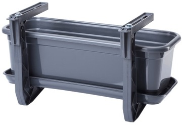 PODSTAWKA POD SKRZYNKĘ BALKONOWĄ VENUS 30CM MAT ECO TERAKOTA BRĄZ PODSTAWEK