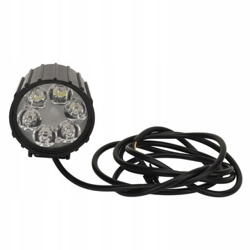 LAMPKA E-BIKE ROWER ELEKTRYCZNY HALOGEN ŚWIATŁO PRZÓD