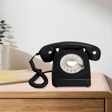 Telefony w stylu retro Telefon stacjonarny w stylu retro Stary