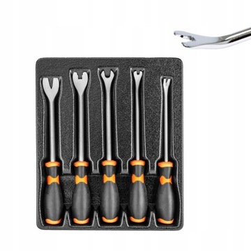 NEO НАБОР СЪЕМНИКОВ ДЛЯ ОБИВКИ НАБОР ВСТАВКА 5 ШТ. КОРОБКА 11-825