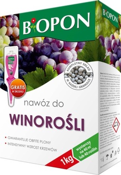 Nawóz Do Winorośli Biopon 1kg