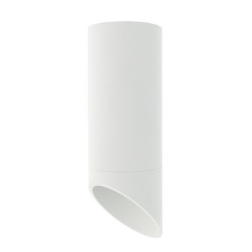 SUFITOWA OPRAWA VALDA 16 CM BIAŁA SOPEL RURKA 55MM NOWOCZESNY DESIGN