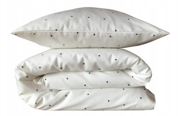 Pościel do łóżeczka premium w kropki 70x100
