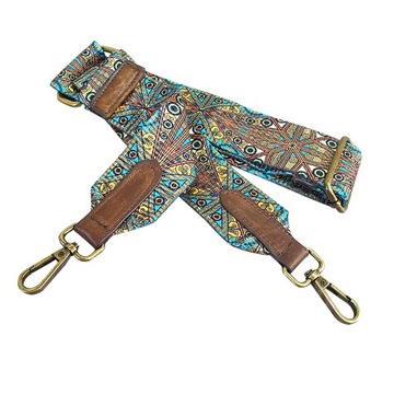 Szeroki pasek na ramię, uchwyt w stylu retro,