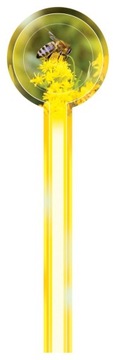 Banderole okrągła na miód 41x145mm (100szt) BA218