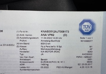 Kia Picanto III Hatchback 5d 1.2 DOHC 84KM 2017 Kia Picanto 1.2 86KM GT Key-less Kamera Navi Led Klima Bezwypadkowy Serwis, zdjęcie 31