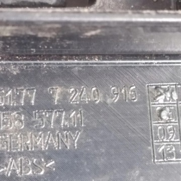 BMW F20 СИГНАЛЬНАЯ ПОДВЕСКА ПРАВАЯ 7240916