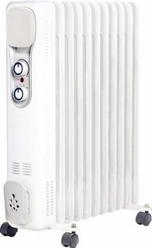GRZEJNIK OLEJOWY 11-ŻEBERKOWY 230V 1000/1500/2500W