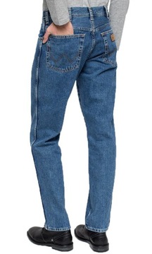 Wrangler TEXAS Stonewash DŻINS BEZ STRECZU W34 L34