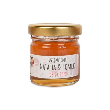 ГОСТЬ благодарит ПРИЧАСТЬЕ мешочек с медом на крещение