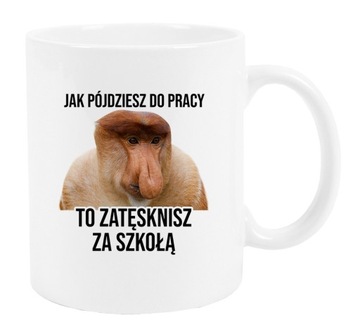 KUBEK nosacz JANUSZ PREZENT NOSACZE DUŻO WZORÓW