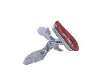 ХРОМИРОВАННЫЙ ОРЕЛ ДЛЯ МОТОЦИКЛОВОГО КРЫЛА ОРНАМЕНТ