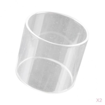 2x szklany abażur Cylinder szklany klosz do l