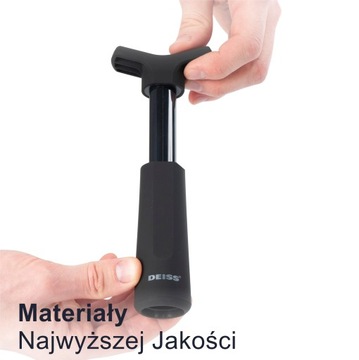 Винный вакуумный насос Deiss PRO с 3 пробками