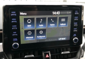 Toyota Corolla XII TS Kombi 2.0 Hybrid Dynamic Force 184KM 2021 Toyota Corolla Corolla Hybrid 2.0 184 Trek FV23 Salon PL Oferta Kinto, zdjęcie 17