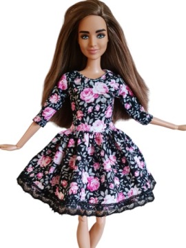 Ubranka dla lalek - Sukienka