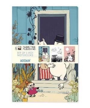 Moomin Set of 3 Midi Notebooks Praca zbiorowa