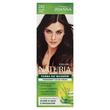 Joanna Naturia 3x farba do włosów Palona Kawa 242