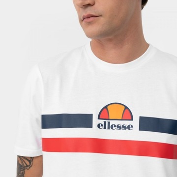 Ellesse T-Shirt Aprel SHM06453 Biały Regular Fit