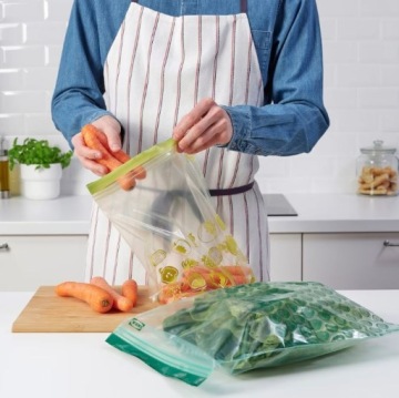 Пакеты Ziplock Еда 80 шт.