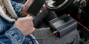 Преобразователь напряжения Newell с модифицированной синусоидой - 12 В/230 В, 300 Вт