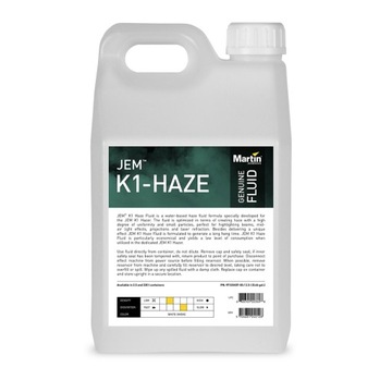 Płyn do dymu Hazer Wolne Rozpraszanie Wydajny Martin K1 Haze Fluid 2,5L