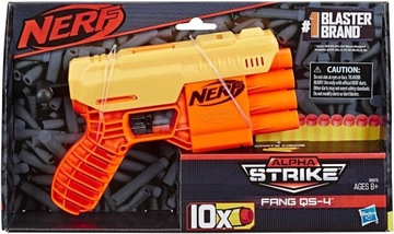 NERF ALPHA STRIKE FANG GUN +10 СТРЕЛ