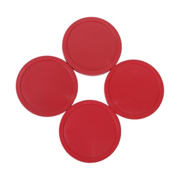 1 комплект из 4 вратарских хоккейных шайб диаметром 83 мм.