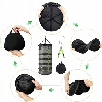 СКЛАДНАЯ СЕТКА ДЛЯ СУШКИ ТРАВ НОЖНИЦАМИ 60 СМ