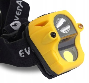 Мощный налобный фонарь EverActive HL-250 COBRA с датчиком движения 2xLED