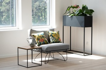 Набор садовой мебели для террасы Фибоначчи серого цвета