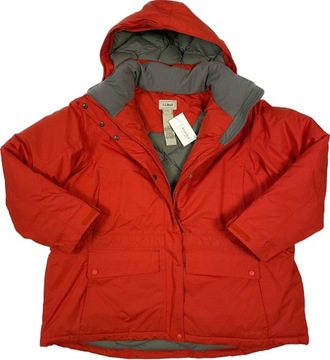 Męska kurtka ocieplana czerwona L.L. BEAN r. 3/4XL