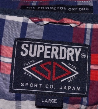 SUPERDRY- MŁODZIEŻOWA KOSZULA DO JEANSÓW- L 41